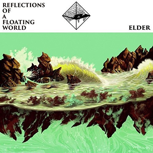 Album cover art showing rocky islands in a sea with a cross-section view below.