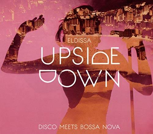 CD cover for Eldissa’s “Upside Down” featuring a mirrored city image.