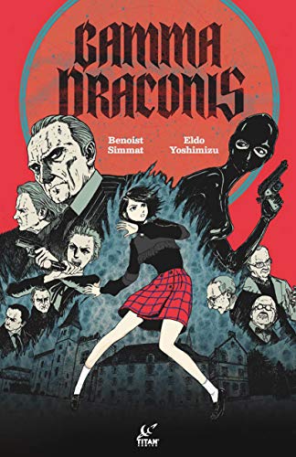 Comic book cover: "Gamma Draconis" featuring figures in a dramatic, illustrated scene.