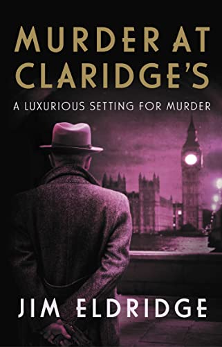 Book cover: man in coat looking at Big Ben, London.