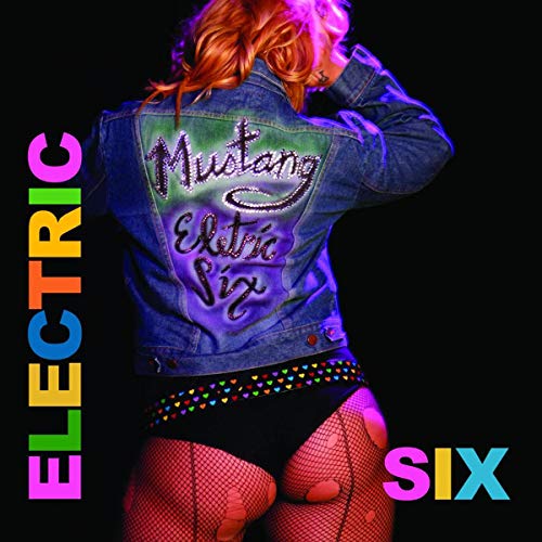 CD cover: person in denim jacket with “Mustang” written on the back.