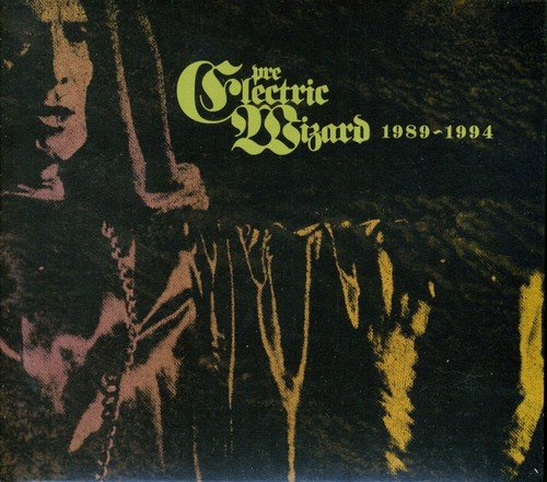 CD cover for Electric Wizard’s “Pre-Electric Wizard 1989-1994” with a blurred face.