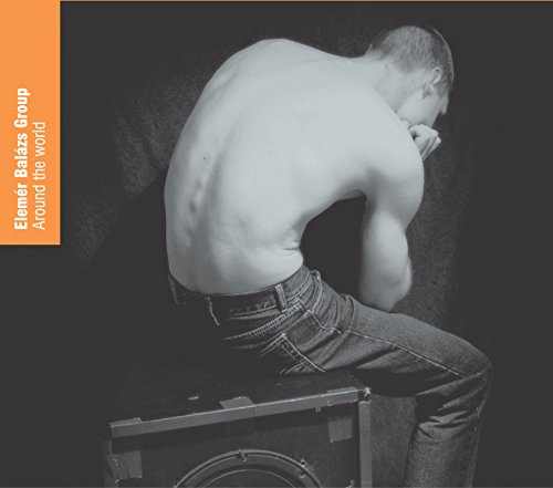 Black and white CD cover featuring a shirtless man seated with his head in hands.