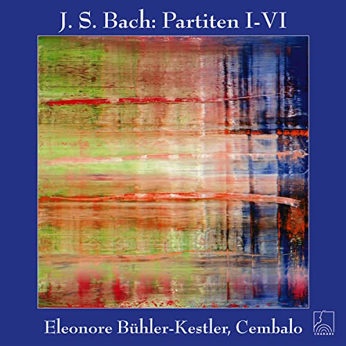 CD cover for J.S. Bach’s Partitas performed by Eleonore Bühler-Kestler.