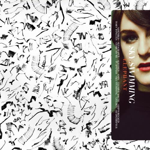 CD cover featuring a close-up portrait of a woman with red lips.