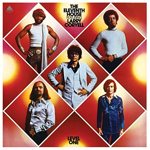 Album cover for "Eleventh House - Level One" featuring four musicians.