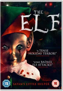 DVD cover art featuring a creepy doll with red stains against a dark background.