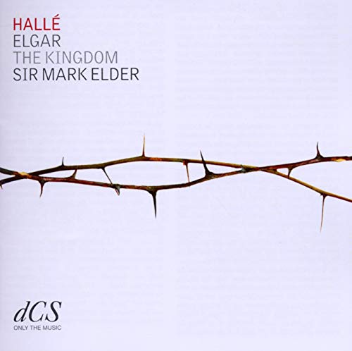 CD cover for Elgar’s “The Kingdom” featuring a thorny branch.