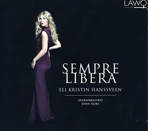 CD cover featuring Eli Kristin Hanssveen in a purple gown.