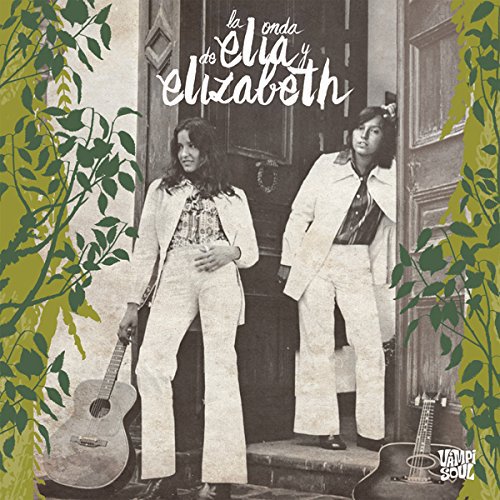 Vinyl record cover featuring Elia and Elizabeth, a duo with guitars.