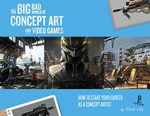 Book cover featuring video game concept art, robots, and a cityscape.