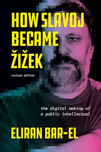 Book cover featuring a portrait of Slavoj Žižek with pixelated effects.
