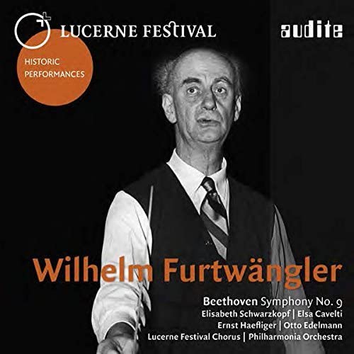 CD cover featuring aBH black and white photo of Wilhelm Furtwängler.