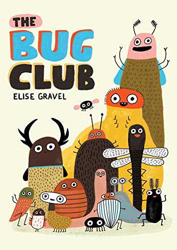 Book cover featuring colorful, illustrated cartoon bugs clustered together.