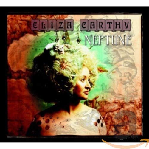 Eliza Carthy's "Neptune" CD cover featuring a portrait with marine imagery.