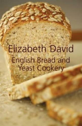 Book cover: “English Bread and Yeast Cookery” with seeded bread.