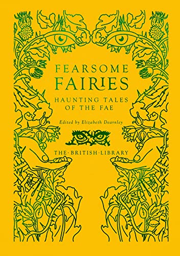 Book cover with yellow background and green line art of eyes, hands, and vines.