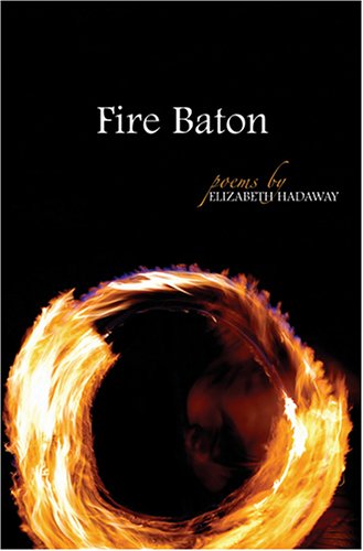 Book cover: "Fire Baton" with flames and a blurred face.