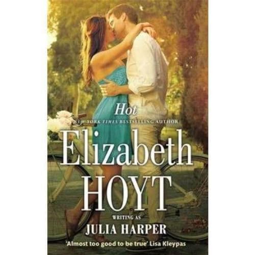 Book cover: couple embracing, titled "Hot" by Elizabeth Hoyt.
