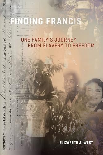 Book cover featuring historical portraits and faded document imagery.