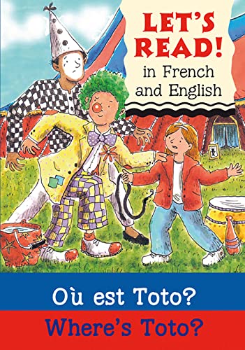 Colorful children’s book cover with a clown, a girl, and a skunk.