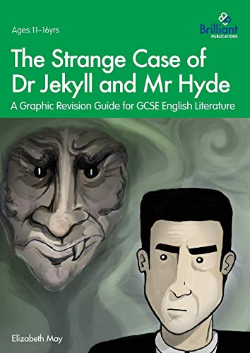 Book cover: “Dr Jekyll and Mr Hyde” graphic revision guide, faces illustrated.