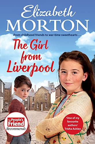 Book cover: "The Girl From Liverpool" featuring a young girl and boy.