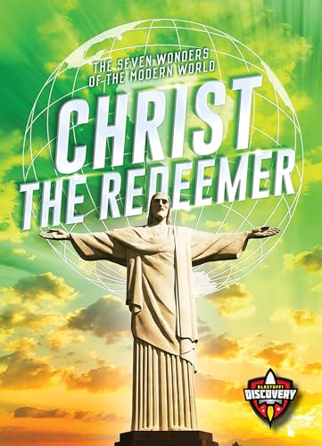 Christ the Redeemer statue in Rio de Janeiro, with a globe backdrop.