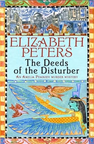 Book cover: “The Deeds of the Disturber” by Elizabeth Peters, with Egyptian imagery.
