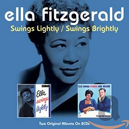 Ella Fitzgerald CD cover featuring a portrait of the singer.