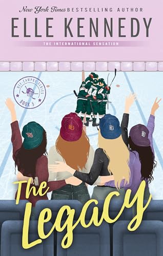 Book cover: hockey players and celebrating fans, titled "The Legacy".