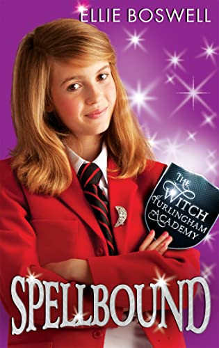 Book cover: young woman in school uniform with magical emblems.