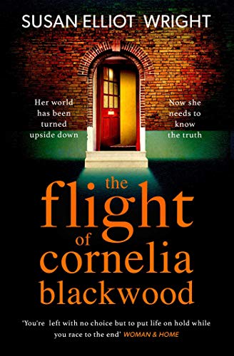 Book cover: red doorway in a brick wall, dark and mysterious.