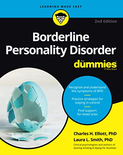 Book cover: "Borderline Personality Disorder For Dummies," 2nd Edition.