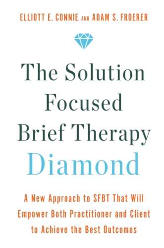 White book cover with blue text and a blue diamond illustration.