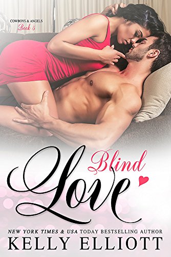 Book cover: couple embracing, title “Blind Love” in script lettering.