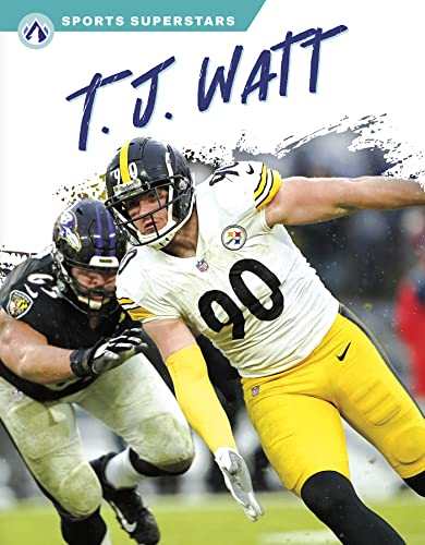 T.J. Watt in a Pittsburgh Steelers uniform during a football game.