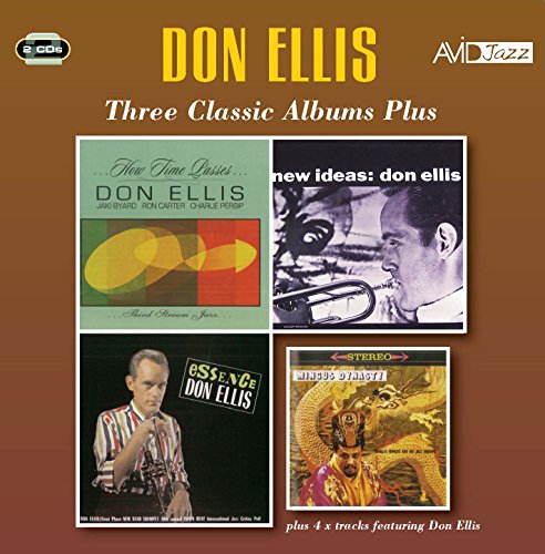 CD cover for Don Ellis’ “Three Classic Albums Plus” with portraits.