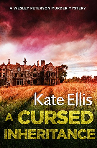 Book cover: large, dilapidated mansion under a stormy, red sky.