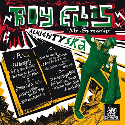CD cover for "Almighty Ska" by Roy Ellis, featuring a portrait.
