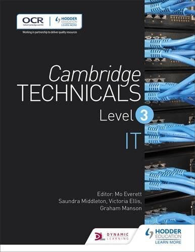 The image is a textbook cover with a dark background and blue ethernet cables.
