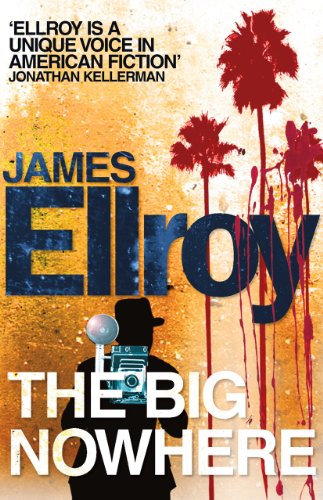 Book cover for The Big Nowhere showing a silhouetted photographer against palm trees.