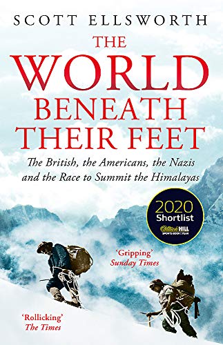 Book cover depicting mountaineers on a snowy Himalayan peak.