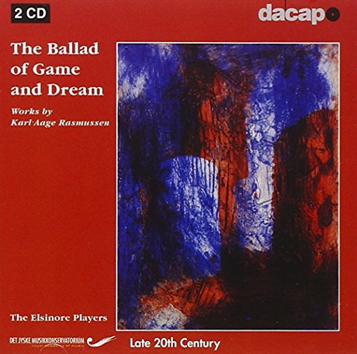Red CD case for "The Ballad of Game and Dream" by Elsinore Players.