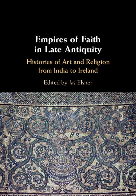 Book cover: “Empires of Faith” with ornate textile detail below title.