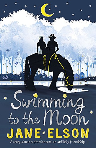 Book cover: silhouetted figures on a horse under a crescent moon.