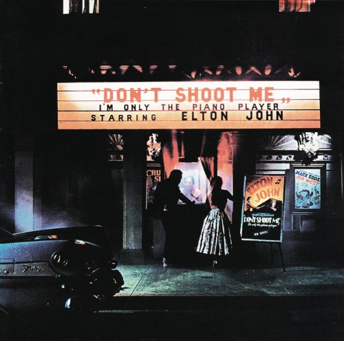 Album cover for Elton John’s “Don’t Shoot Me I’m Only The Piano Player.”