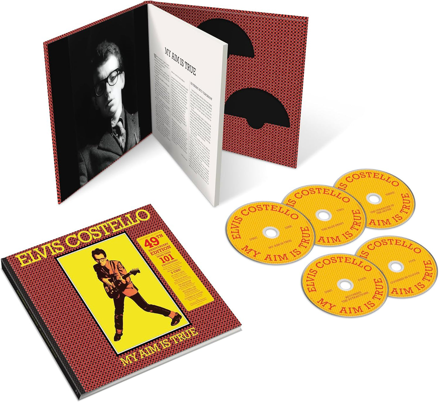 Elvis Costello “My Aim Is True” 49th Edition 5CD box set.