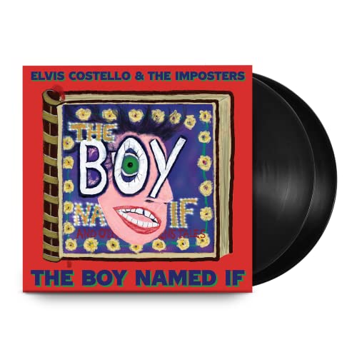 The Boy Named If" vinyl record by Elvis Costello & The Imposters.