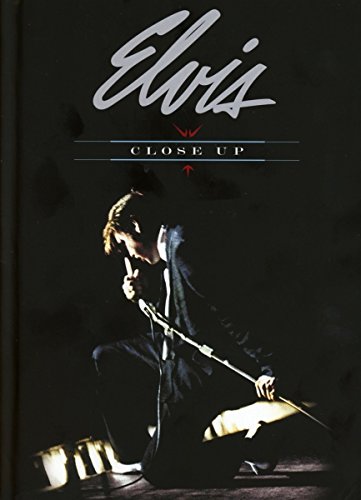 Elvis Presley "Close Up" CD cover with a black and white photo.